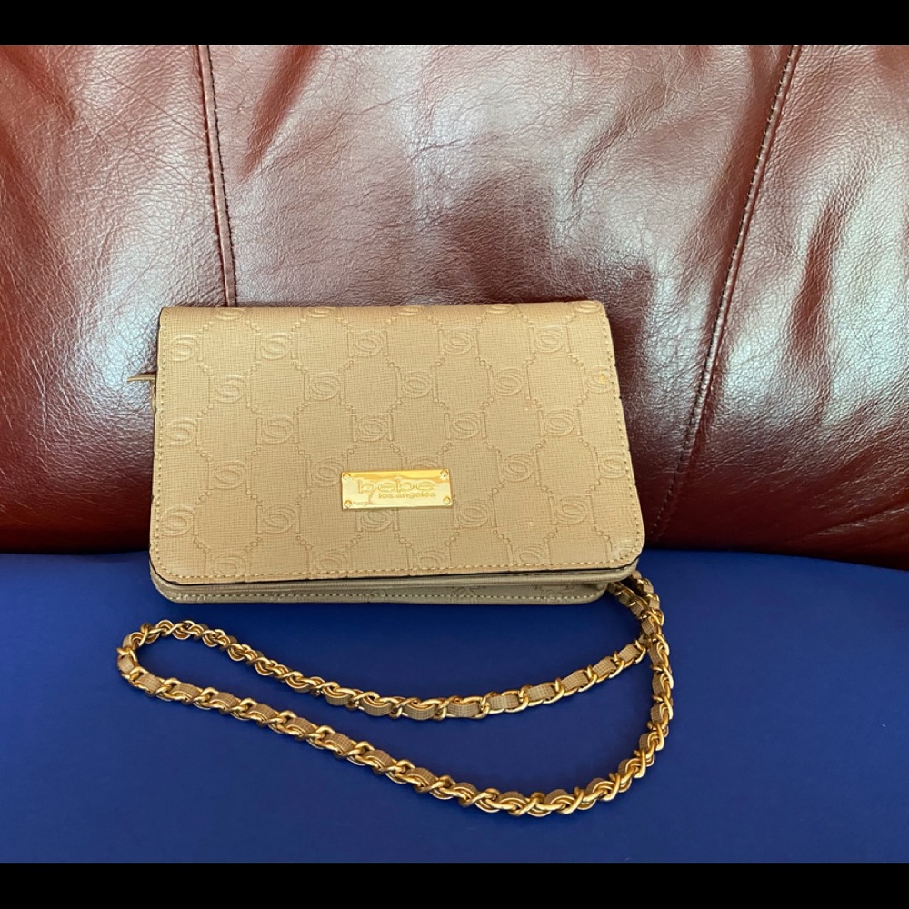 SOLD.  Two BEBE crossbody handbags